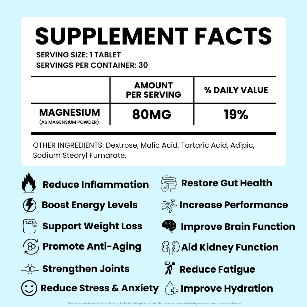 Hydrogen Water Tablets