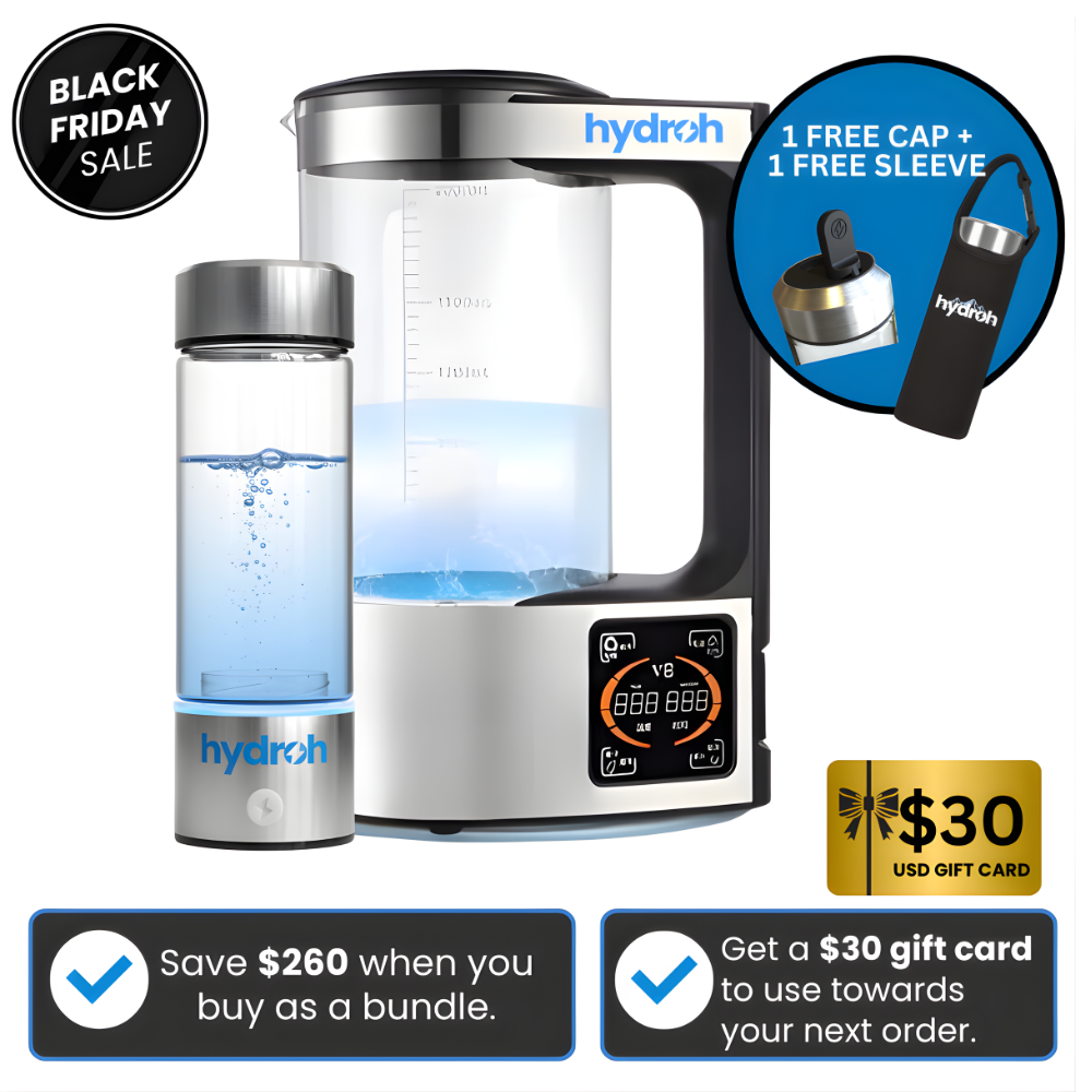 Hydroh Bottle & Pitcher Bundle (50% OFF)