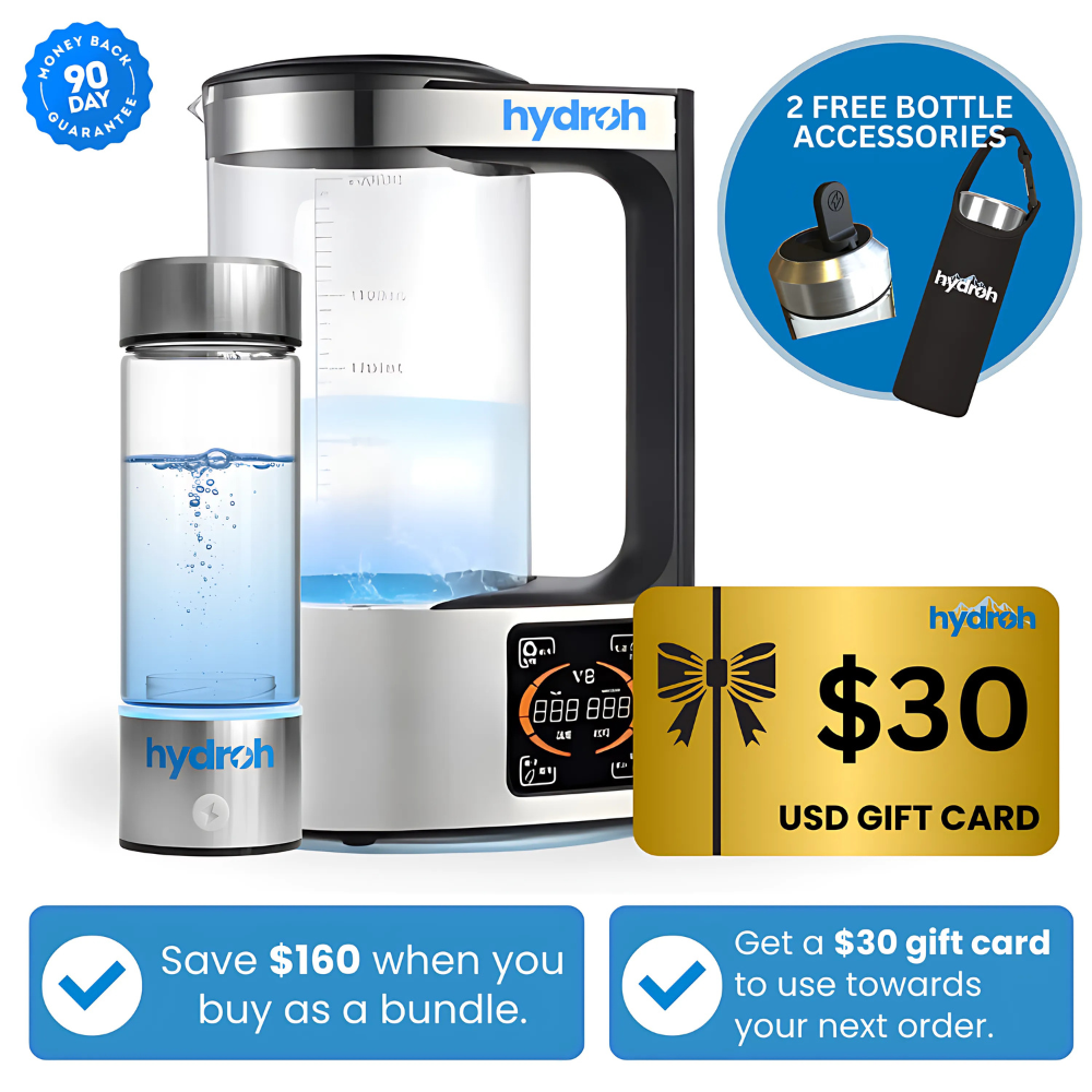 Hydroh Bottle & Pitcher Bundle (50% OFF)