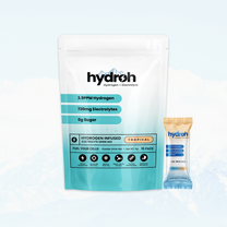 Hydrow Liquid Hydroh Electrolytes™ Hydrogen Water + Electrolytes – Hydroh Bottle
