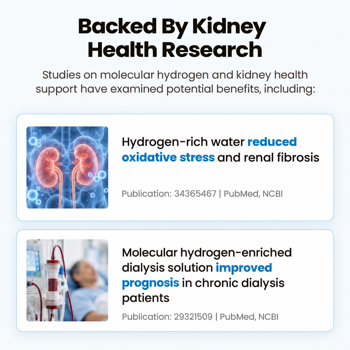 Hydrogen Water Tablets For Kidney Health Support