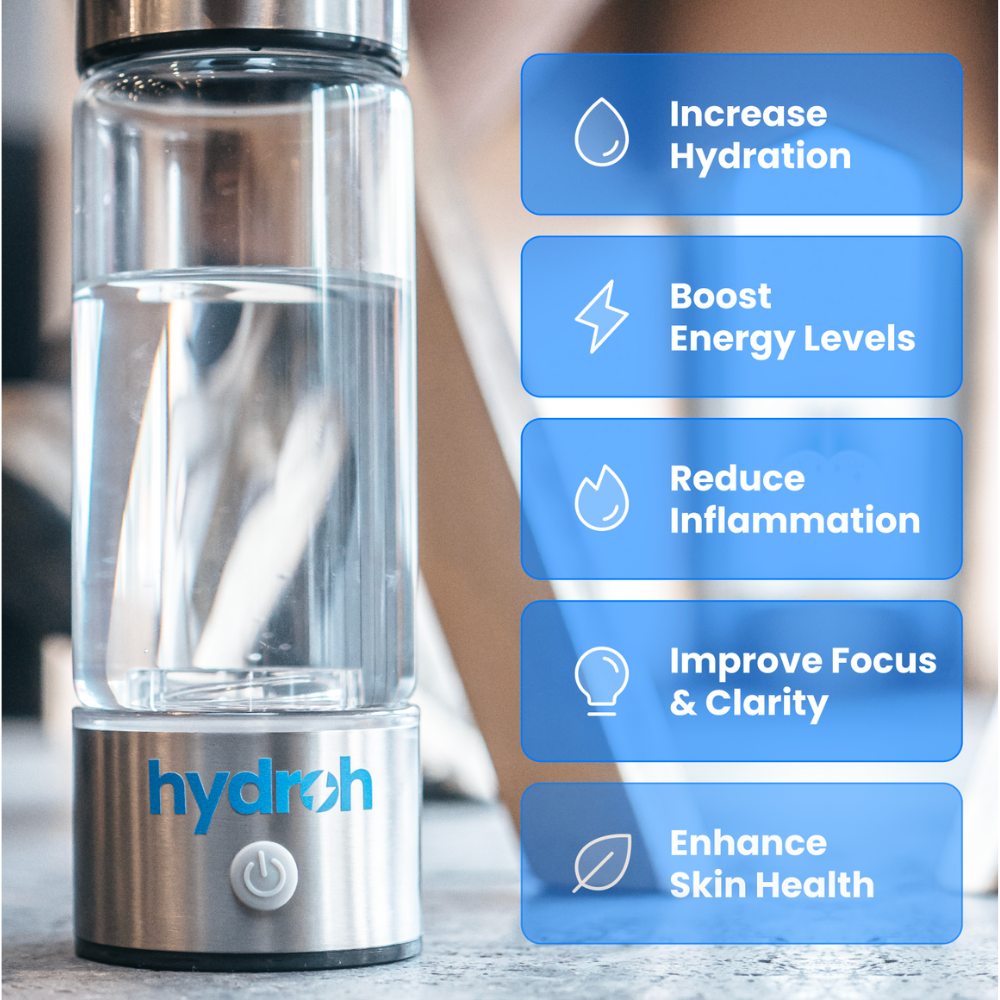 Healthy Hydration Hydrogen Water Bottle Reviews Hydroh Hydrogen Water Bottle: Elevate Hydration, Transform Health